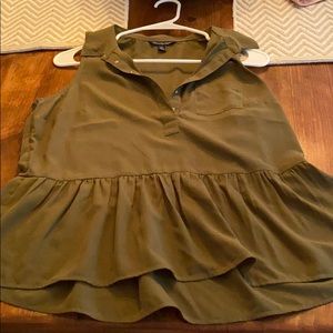 American Eagle peplum top